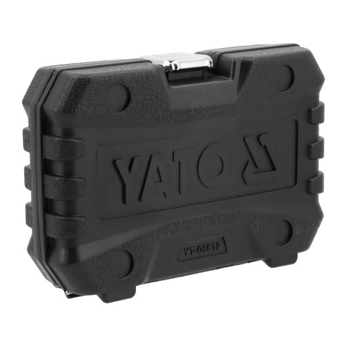 Головки для тормозных суппортов авто YATO: 1/4", 3/8", 17 шт YT-06812