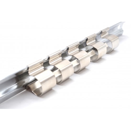 Планка для головок 1/2",5 зажимов (металл) FORCE 819405 F