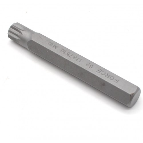 Насадка 10мм. L-75мм. Spline M8 FORCE 1787508 F