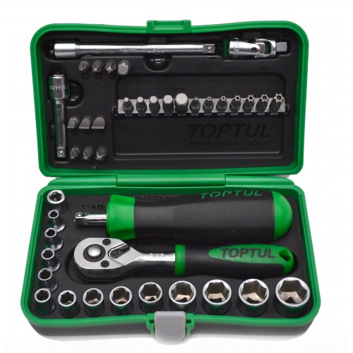Набор инструмента 1/4" 41ед. TOPTUL GADW4101