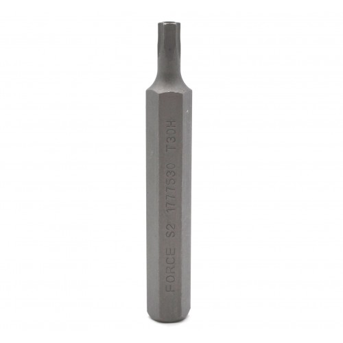 Бита Torx с отверстием TH10 мм, L=75 мм D-10мм FORCE 1777510 F Series