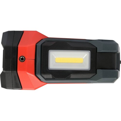 Фонарь светодиодный 2в1 аккумуляторный 8 АЧас YATO Li-Ion 3.7В, 600/1000Lm, USB Type-C YT-08548