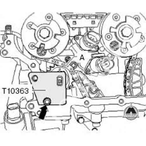 Фиксатор зубчатого колеса топливного насоса VW, AUDI T10363
