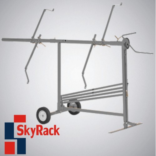 Стенд мобильный для покраски и сушки снятых деталей SkyRack SR-956