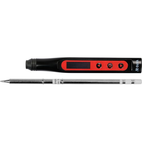 Паяльник портативний YATO 9-24В, 18-65Вт. t=90-480°С, USB Type-C накінечник Т12 YT-82490