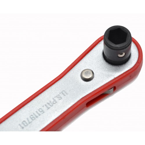 Трещетка мини для бит 1/4"(6мм), HX 802214 F FORCE