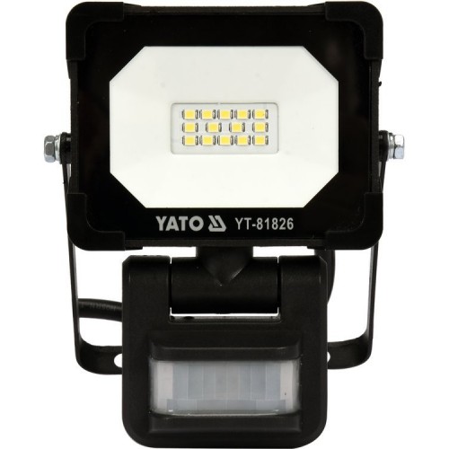 Светодиодный прожектор 10W 900LM с датчиком движения YATOYT-81826