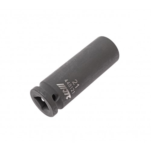 Головка ударна глибока 1/2" 6гр.21мм. L 82мм (тонкостінна) 448121 JTC
