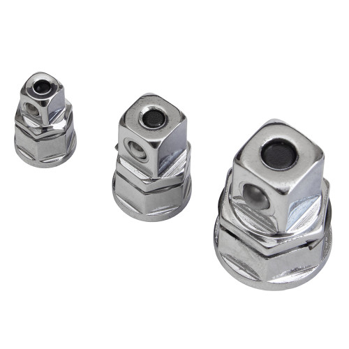Набір перехідників під ключ тріскачковий Alloid NP-0581 (1/4", 3/8", 1/2")