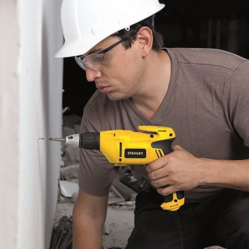 Сетевой шуруповерт STANLEY 520 Вт, 8 Нм, 4500 об/мин STDR5206-RU