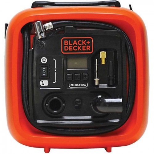 Компрессор автомобильный 12В/11Bar Black&Decker ASI400-XJ