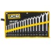 Набор ключей рожково-накидных JCB Tools в чехле, (6-24мм), 16од. JCB-5161P