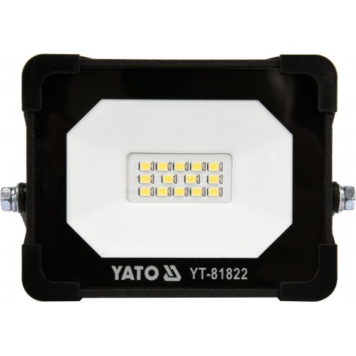Светодиодный прожектор с ручкой SMD LED 10W  6500 К 900LM YATO YT-81822
