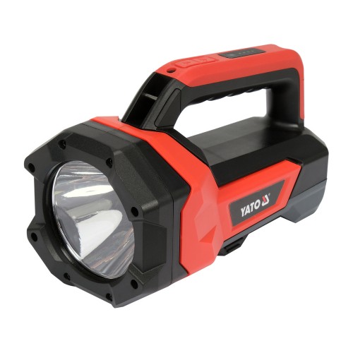 Фонарь светодиодный 2в1 аккумуляторный 8 АЧас YATO Li-Ion 3.7В, 600/1000Lm, USB Type-C YT-08548
