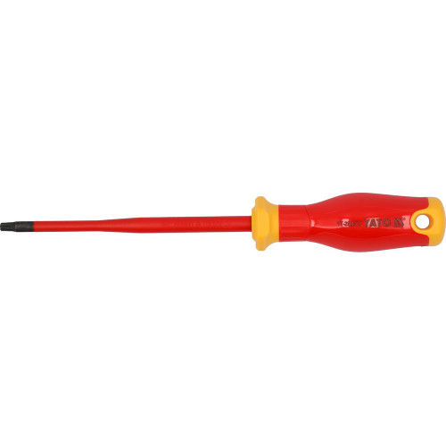 Викрутка TORX діелектрична ізольована YATO: T25х 125/223 мм, YT-282672