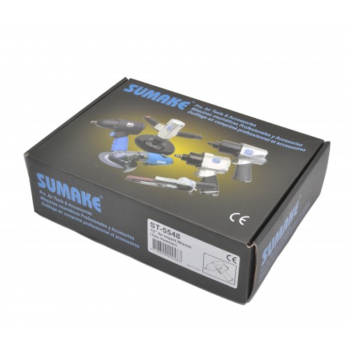 Пневмогайковерт усиленный 1/2" (813 Нм) SUMAKE ST-5548