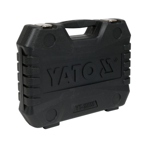 Набор головок торцевых ударных (длинные+ короткие) YATO 1/2", хромомолибденовые, 40 шт. YT-10555