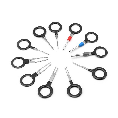 Комплект специнструмента для работы с авто/электроразъемами 11 ед. VAGER 116649