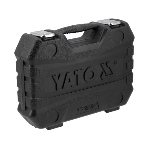 Набір ударних головок 6-гранних довгих YATO 1/2", 8-24 мм, 16 шт. YT-10556