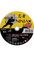 Коло відрізне по металу, 230 х 1,6х 22,3 мм Virok Ninja (65V229)