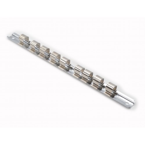 Планка для головок 1/2" 9 зажимов (металл) FORCE 819409 F