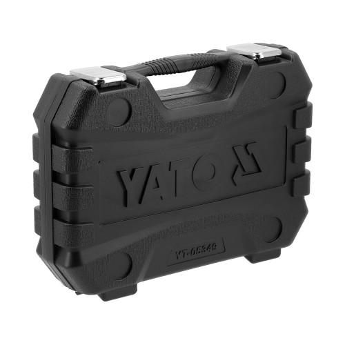 Набір ключів до свічок розжарювання та форсунок YATO з квадратами 1/2" і 3/8", 9 пр. YT-05349