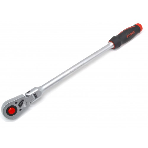 Трещотка 1/2" 24 зубца 427мм. с шарниром FORCE 802418L F