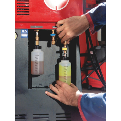 Краситель для обнаружения утечек R134a и R1234yf Climate-UV Basic LECKADD-KLIMA-BASIC-240ML Wurth