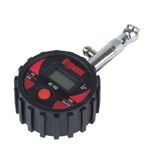 Манометр Штурмовик/AC-102/LCD дисплей/LED подсветка/psi-bar-кg/см2-kpa/0~10 (AC-102)