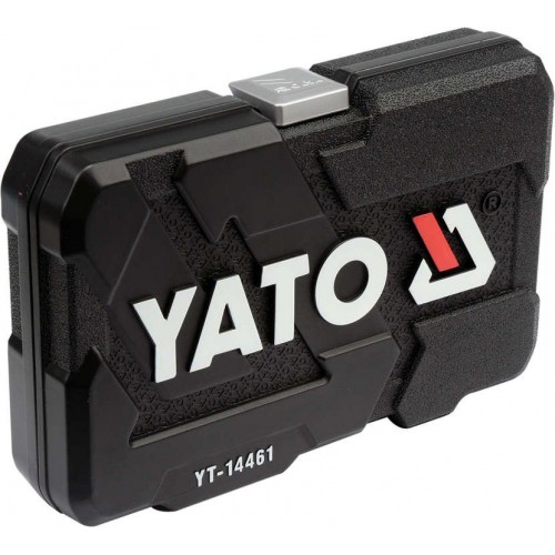 Наборы торцевых головок 1/4" 25пр.XS YATO YT-14461