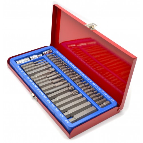 Набір біт шестигранних, SPLINE,TORX 41 пред. Alloid (НБ-3841)