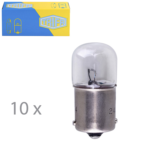 Лампа автомобильная Сферичная лампа Trifa 24V R10W BA 15s Heavy Duty (21305)