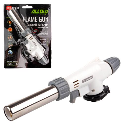 Alloid Pro. Газовая горелка FG-7009, керамическое сопло 22мм, 360 град (FG-7009)