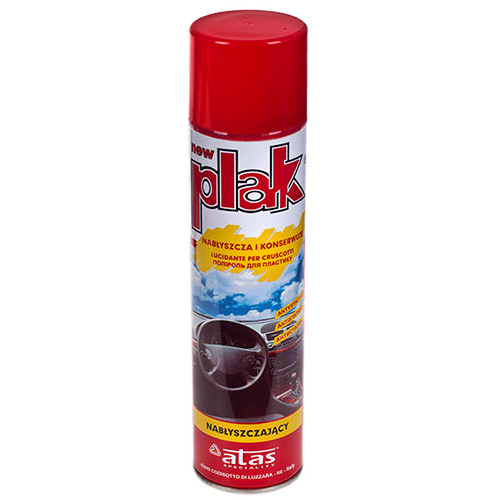 Полироль для пластика и винила ATAS/PLAK 400 ml клубника/fragola (PLAK 400 fragola)