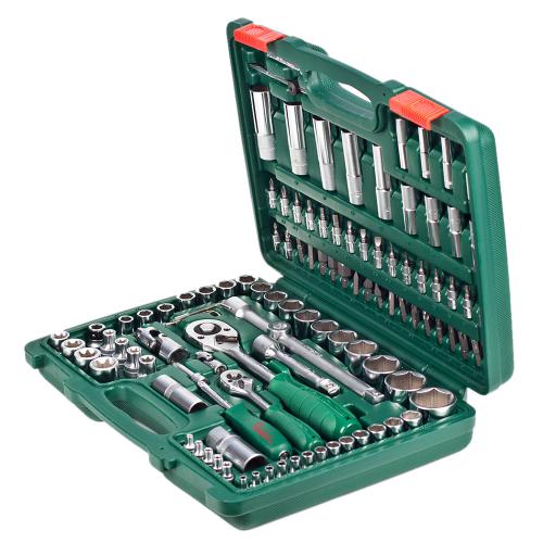 HANS. Набор торц. головок 1/4"DR4-14мм и 1/2"DR10-32 мм,108 предм.(6 гран.) (TK-108)