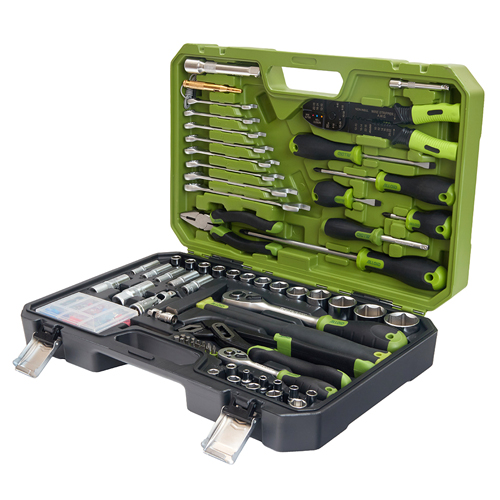 Универсальный набор инструмента 1/4" & 1/2", 109 предметов (6-гранные) Alloid NI-109P