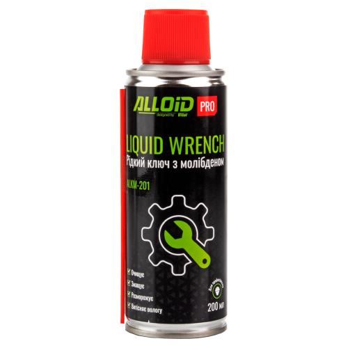 Масло «жидкий ключ» с молибденом ALKM-401 ALLOID PRO 200 мл (ALKM-201)