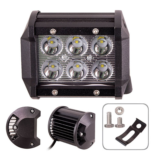 Фара робочого світла WLP - 21S6 SPOT 6Led*4W (95*75*75)10-30V/24W/6000K (WLP - 21S6)