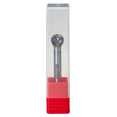 Борфреза твердосплавная по металлу Alloid Pro , тип D, D-10мм, d-6мм, L-54мм