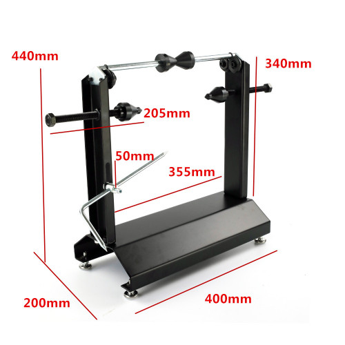 Стойка для балансировки колес мотоцикла с дополнительными регулировками TORIN TRTD-004-06