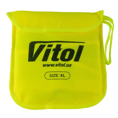 Жилет безопасности светоотражающий (yellow) 116 Y XL (ЖБ003)