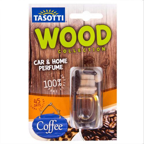 Ароматизатор пробковий на дзеркало Tasotti/серія "Wood" Coffeе 7мл (110374)