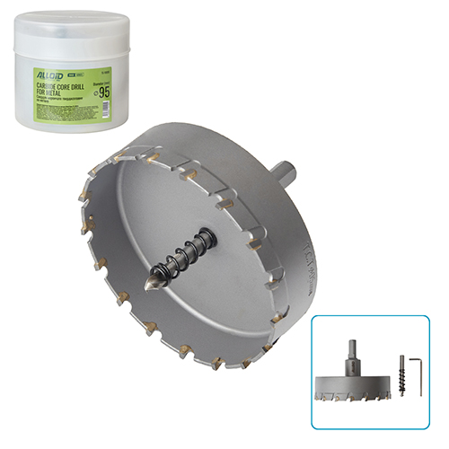 Свердло корончате твердосплавне по металу Alloid Base  95мм