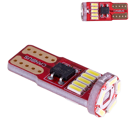 Лампа PULSO/габаритная/LED T10/W2.1x9.5d/W5W/15SMD-5630/12v/6w/95lm White (LP-175595)