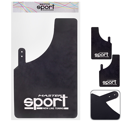 Бризковики "Sport Master" XL 230*375 MASTER SPORT універсальні гумові (2 шт.) (10703)