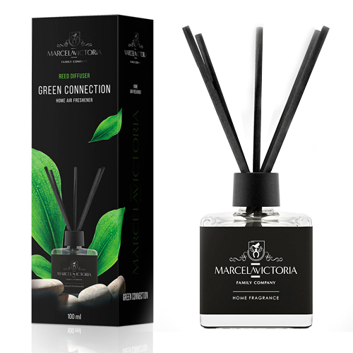 Ароматизатор рідкий для дому/офісу Tasotti "Reed diffuser" 100ml Green Connection (8080)