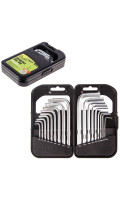 Набір ключів кутових TORX HEX 18 предм. Alloid (НШТ-1818)