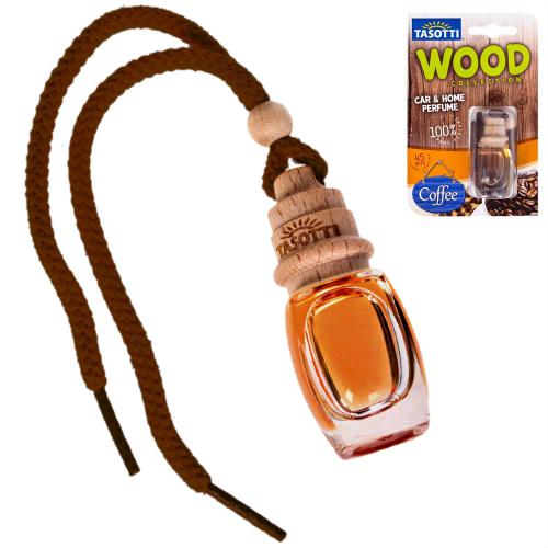 Ароматизатор пробковий на дзеркало Tasotti/серія "Wood" Coffeе 7мл (110374)