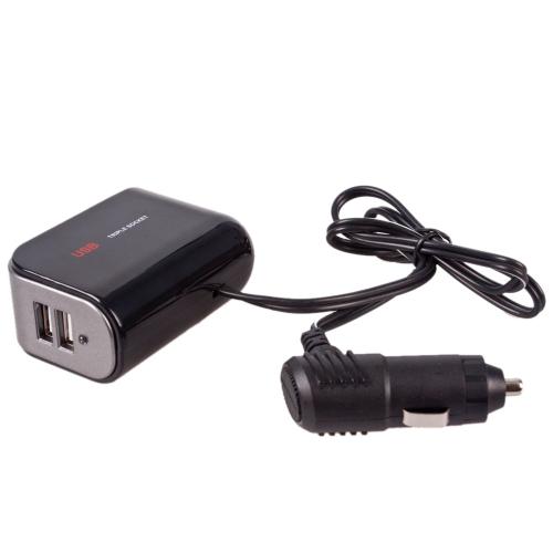 Разветвитель прикуривателя VOIN 2 выхода + 2USB 2100mA 12/24V SC-2069 (SC-2069)