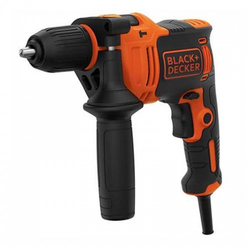 Дрель сетевая ударная 710 Вт; BLACK+DECKER BEH710K